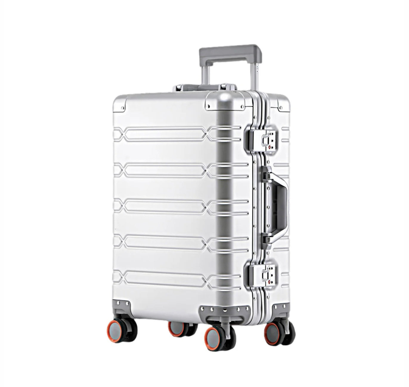 Away Silver It Luggage Away Aluminum Suitcase Stainless Steel