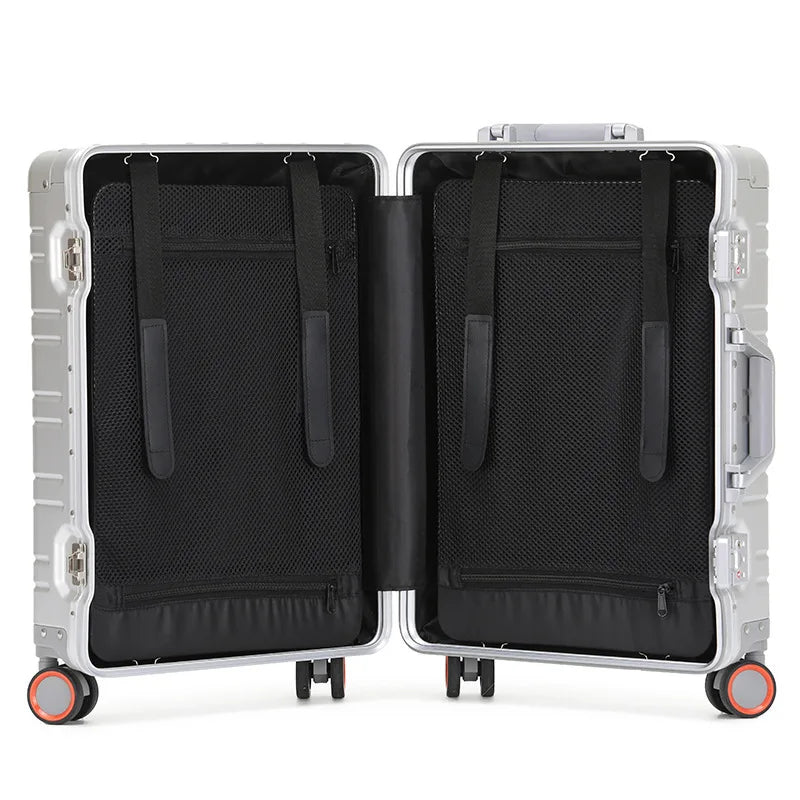 Metallic Case Backpack MettalCase™ Aluminium Suitcase (Full Metal Body)